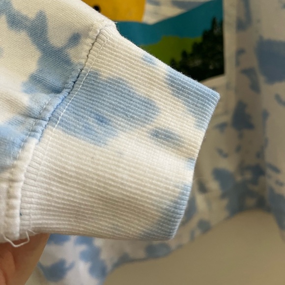 National Park 🏞️ Foundation Tie Dye Great Smokey Mountains Crew Neck Sweatshirt - Picture 4 of 5